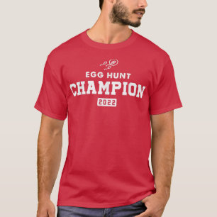 Camiseta Ovo Hunt Champion 2022 Páscoa Engraçada Gravidez A