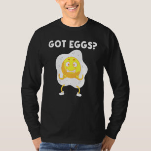 Camiseta Ovo legal Para Homens Proteína De Casca De Casca F