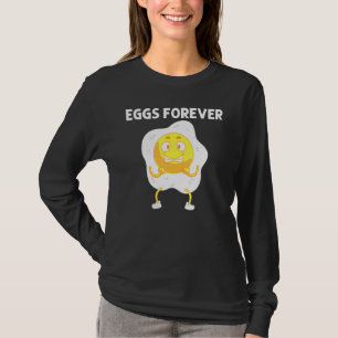Camiseta Ovo legal Para Homens Proteína De Casca De Casca F