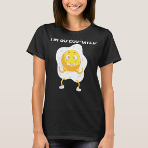 Camiseta Ovo legal Para Homens Proteína De Casca De Casca F