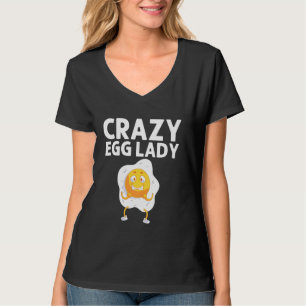 Camiseta Ovo legal Para Mulheres Mãe Proteína De Caça Frita