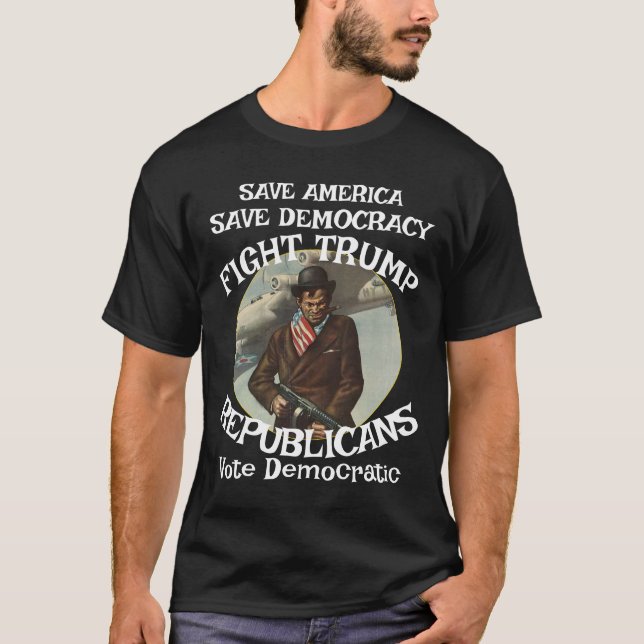 Camiseta Ovo Mexido Trump (Frente)