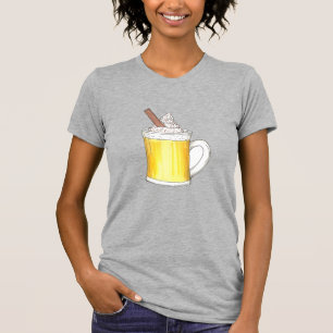 Camiseta Ovo Nog Eggnog Beba Feriado de Natal Cocktail
