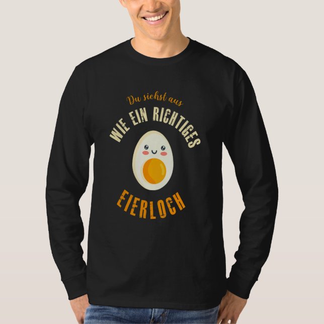 Camiseta Ovo Ou Memória De Ovo Mole Que Diz Alicerce (Frente)