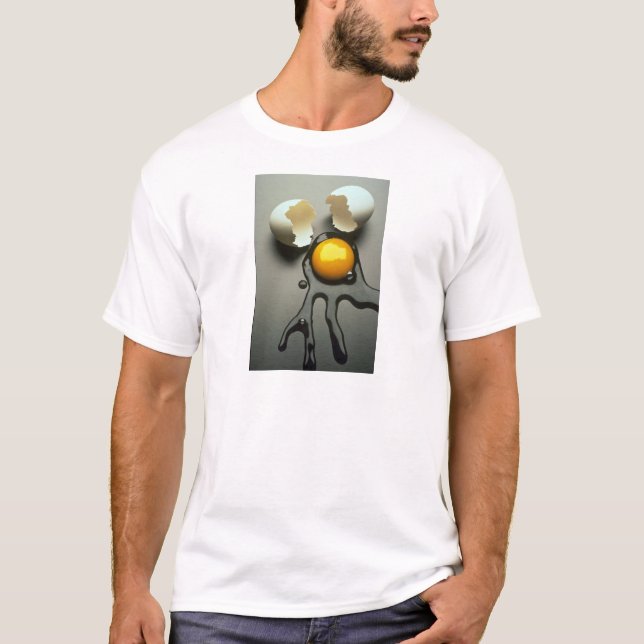 Camiseta Ovo quebrado delicioso (Frente)
