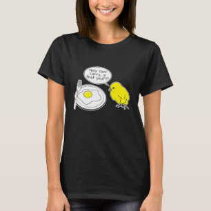 Camiseta Ovo Vaca Sagrada Larry É Você Ovo Frito