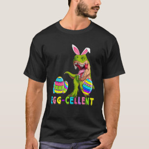Camiseta Ovos Celulares Cellent Hunter Dinossaur Bunny rex