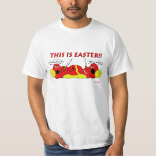 Camiseta Ovos da páscoa gregos - estilo espartano!