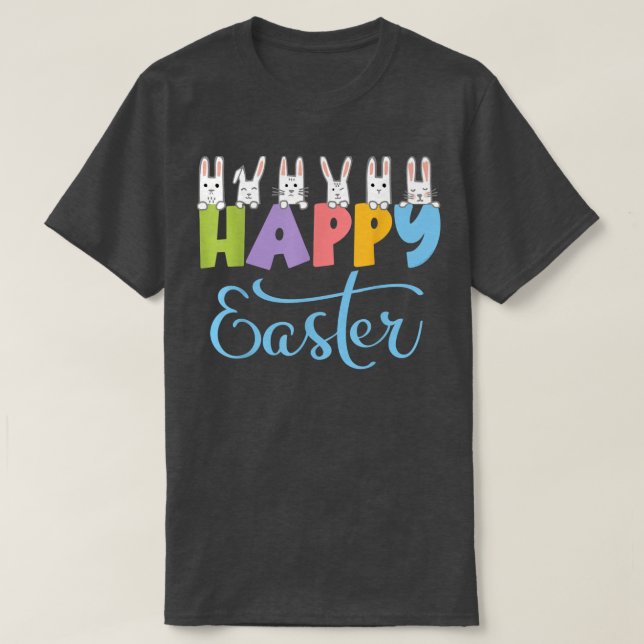 Camiseta Ovos de Caça-Caça-Primavera de-felz pascoa de- (Frente do Design)