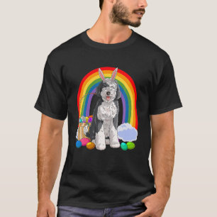 Camiseta Ovos de felz pascoa Cachorro Coelho