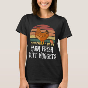 Camiseta Ovos de Frango Coxas Frescas da Fazenda
