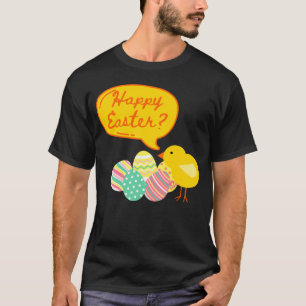 Camiseta Ovos de Galinha de Páscoa Confundem Pequeno Pintin