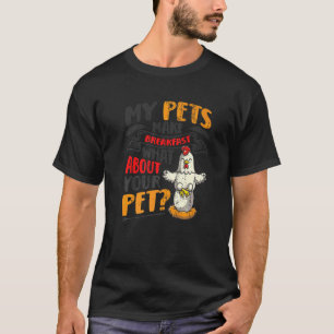 Camiseta Ovos De Galinha Meus Animais Fazem Farinha De Fran
