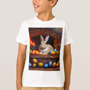Camiseta Ovos de Páscoa coalhados na Páscoa
