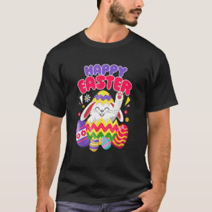Camiseta Ovos de Páscoa de Coelho felz pascoa