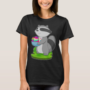Camiseta Ovos de Páscoa de Racoon