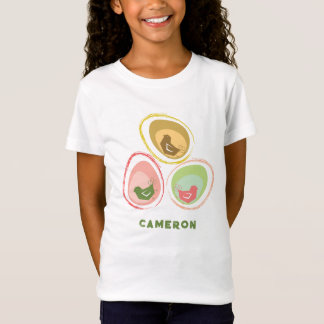 Camiseta Ovos de Páscoa Doces e Elegantes com Tons Pastéis