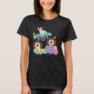 Camiseta Ovos De Páscoa E Coelho Para Caminhão Monstro