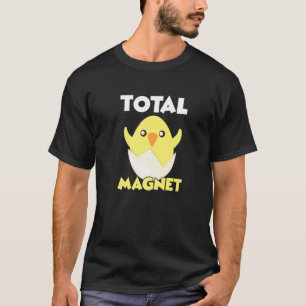 Camiseta Ovos de Páscoa Totais de Ímãs Frango Piadas Feliz