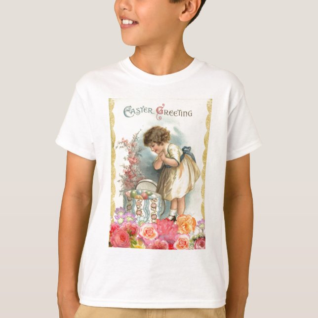Camiseta ovos de Páscoa vitorianos (Frente)
