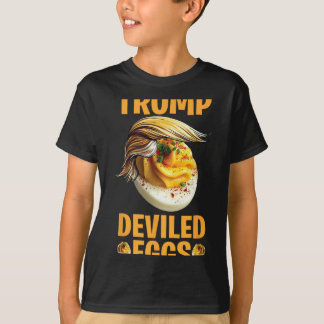 Camiseta Ovos Diabólicos de Trump Engraçado Dia de Ação de