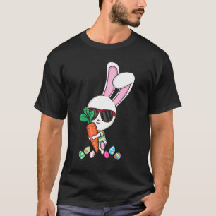 Camiseta Ovos do Felz pascoa do Coelho Meninos Meninos Coel