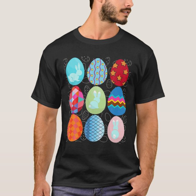 Camiseta Ovos E Coelhos Coelhinhos Páscoa (Frente)