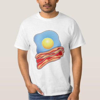 Camiseta Ovos e presunto azuis