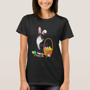 Camiseta Ovos engraçados de Páscoa Fantasia de orelhas de c
