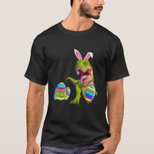 Camiseta Ovos Excelentes Cellent Hunter Dinossaur Bunny T R