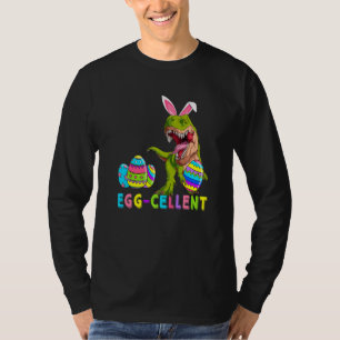 Camiseta Ovos Excelentes Cellent Hunter Dinossaur Bunny T R