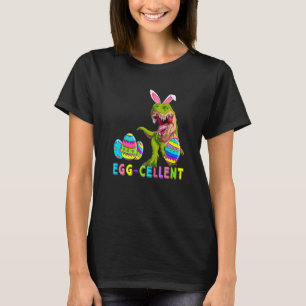 Camiseta Ovos Excelentes Cellent Hunter Dinossaur Bunny T R