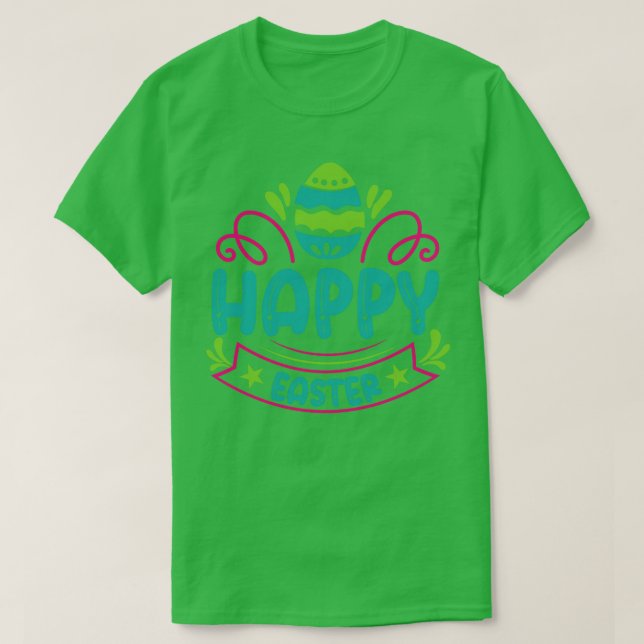 Camiseta Ovos felzs pascoa (Frente do Design)