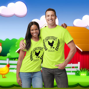 Camiseta Ovos frescos de fazenda legal