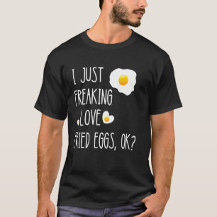 Camiseta Ovos Mexidos Café da Manhã Gema de Ovo Ovos Mexido