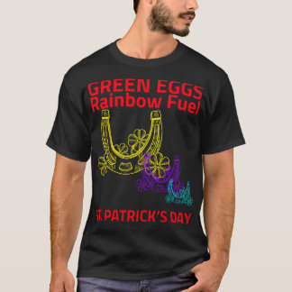 Camiseta Ovos Verdes, Combustível Arco-íris – Dia de São Pa