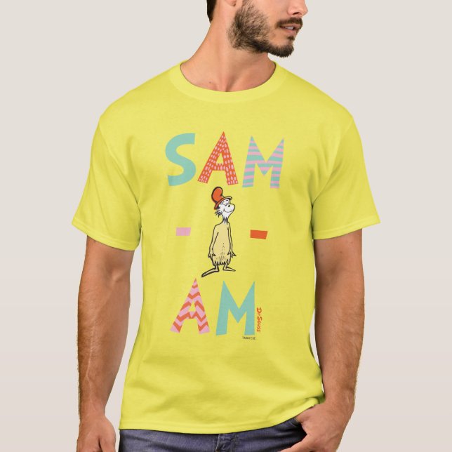 Camiseta Ovos Verdes e Presunto | Sam-I-Am (Frente)