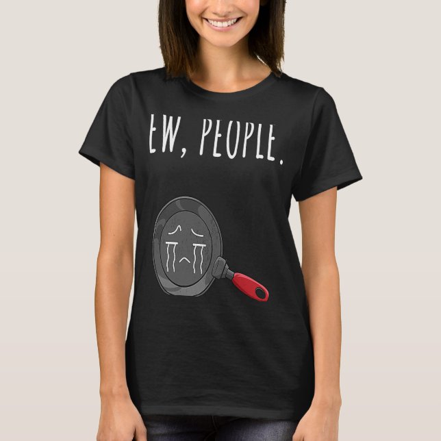 Camiseta Ow Pessoas Chorando Panela de Fritação Distante (Frente)