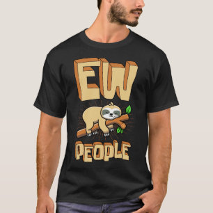Camiseta Ow Pessoas Dormindo Lama Introduziu Antissocial E