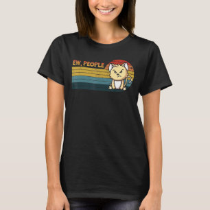 Camiseta Ow Pessoas Estilo Retro Bonito Homens Gatinhos Irr