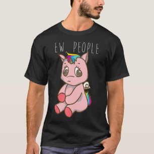 Camiseta Ow Pessoas Legal Introdução ao Rainbow Unicorns 