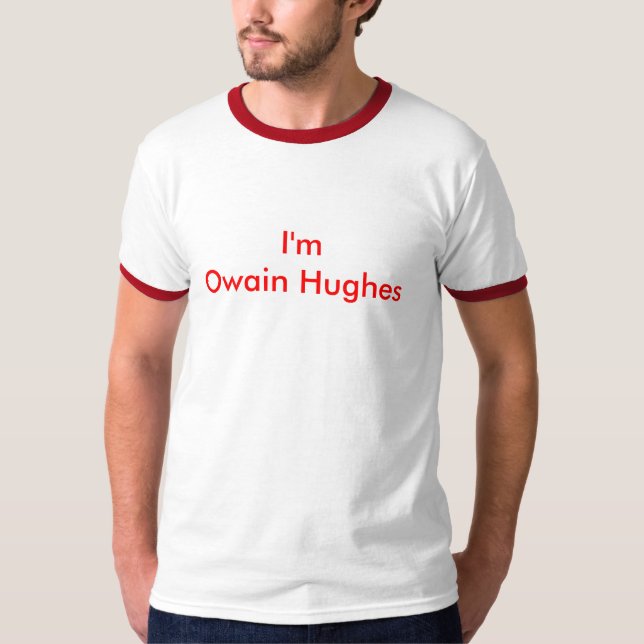 Camiseta Owain Hughes (Frente)