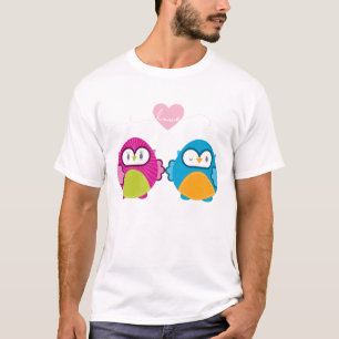 Camiseta OWL AMOR: garota brilhante + menino
