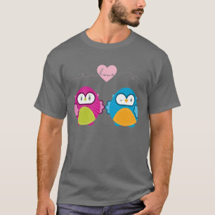 Camiseta OWL AMOR: garota brilhante + menino