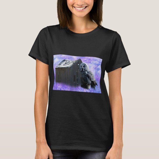 Camiseta Owl Barn Shed (Frente)