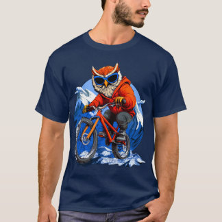 Camiseta Owl Bike T-Shirt