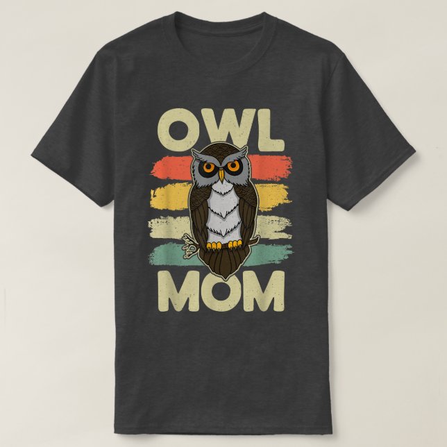 Camiseta Owl Birds Ornithologist Biology Biologist Night Cu (Frente do Design)