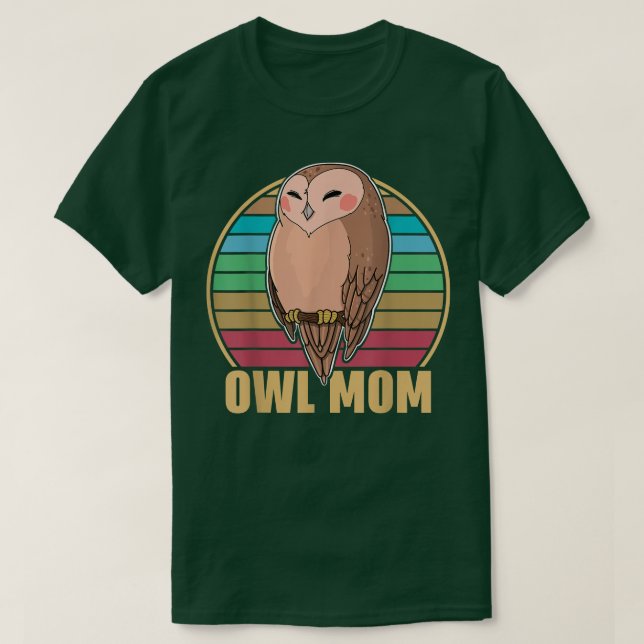 Camiseta Owl Birds Ornithologist Biology Biologist Night Cu (Frente do Design)