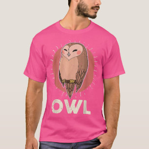 Camiseta Owl Birds Ornithologist Biology Biologist Night Cu