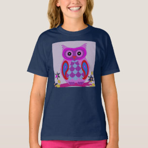 Camiseta Owl Cute Rainbow Feenas Animal Bird Destino